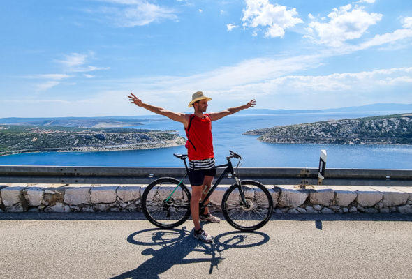 Tip na cyklistiku v Chorvátsku: Okolie Crikvenice