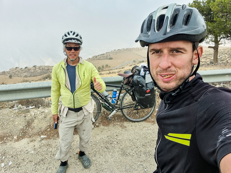 Cyklocestovatelia v Jordansku