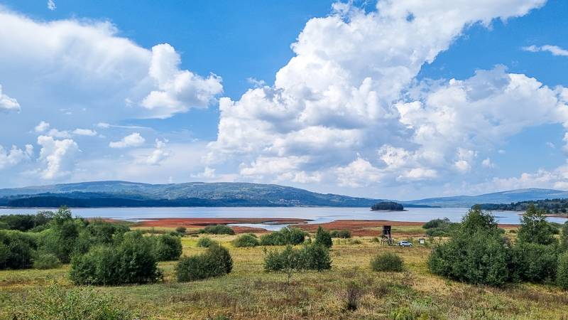 Vlasinske jazero v Srbsku